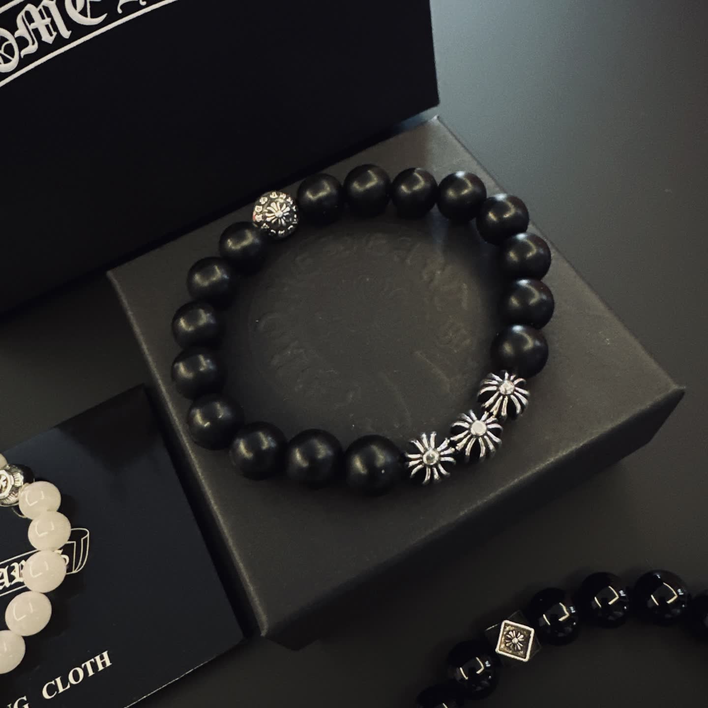 Chrome Hearts Beaded Bracelet Set